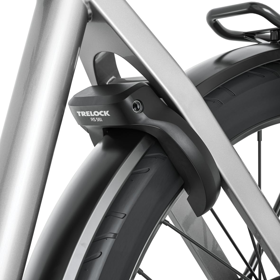 TRELOCK RS 561 AZ Cadenas - Clé amovible - Anse carrée en acier trempé - Niveau de sécurité 15