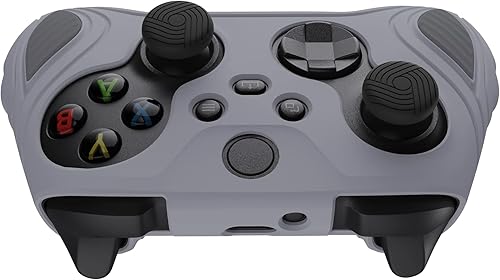 Miniatura 8 de PlayVital Scorpion Edition - Funda de silicona antideslizante de dos tonos para el controlador Xbox Series XS, funda de goma suave para control