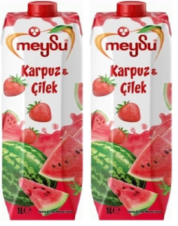 Meysu 1 Litre Karpuz-Çilek Meyveli İçecek 2li paket