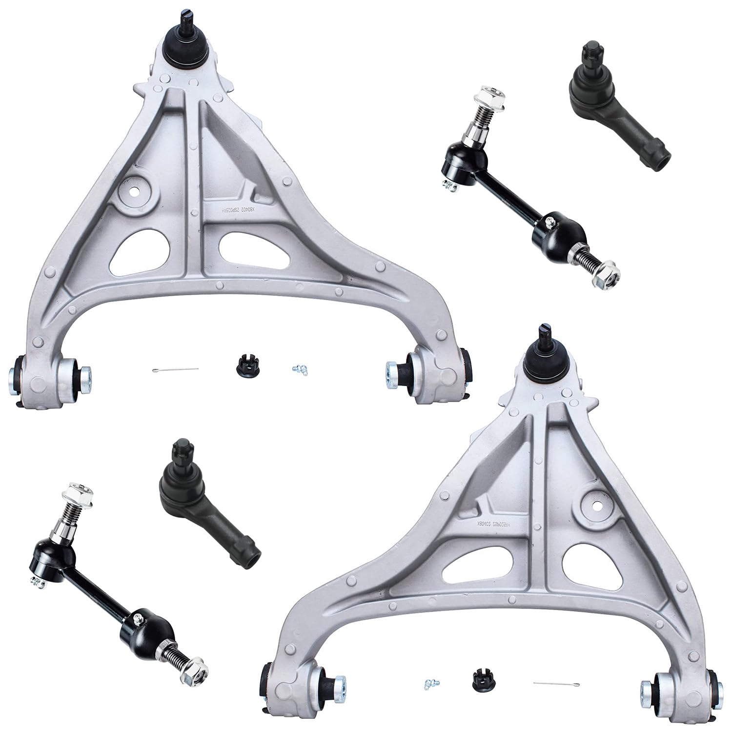 Detroit Axle - 4WD 6pc Front End Suspension Kit for Ford 2004-2005 F-150, 2