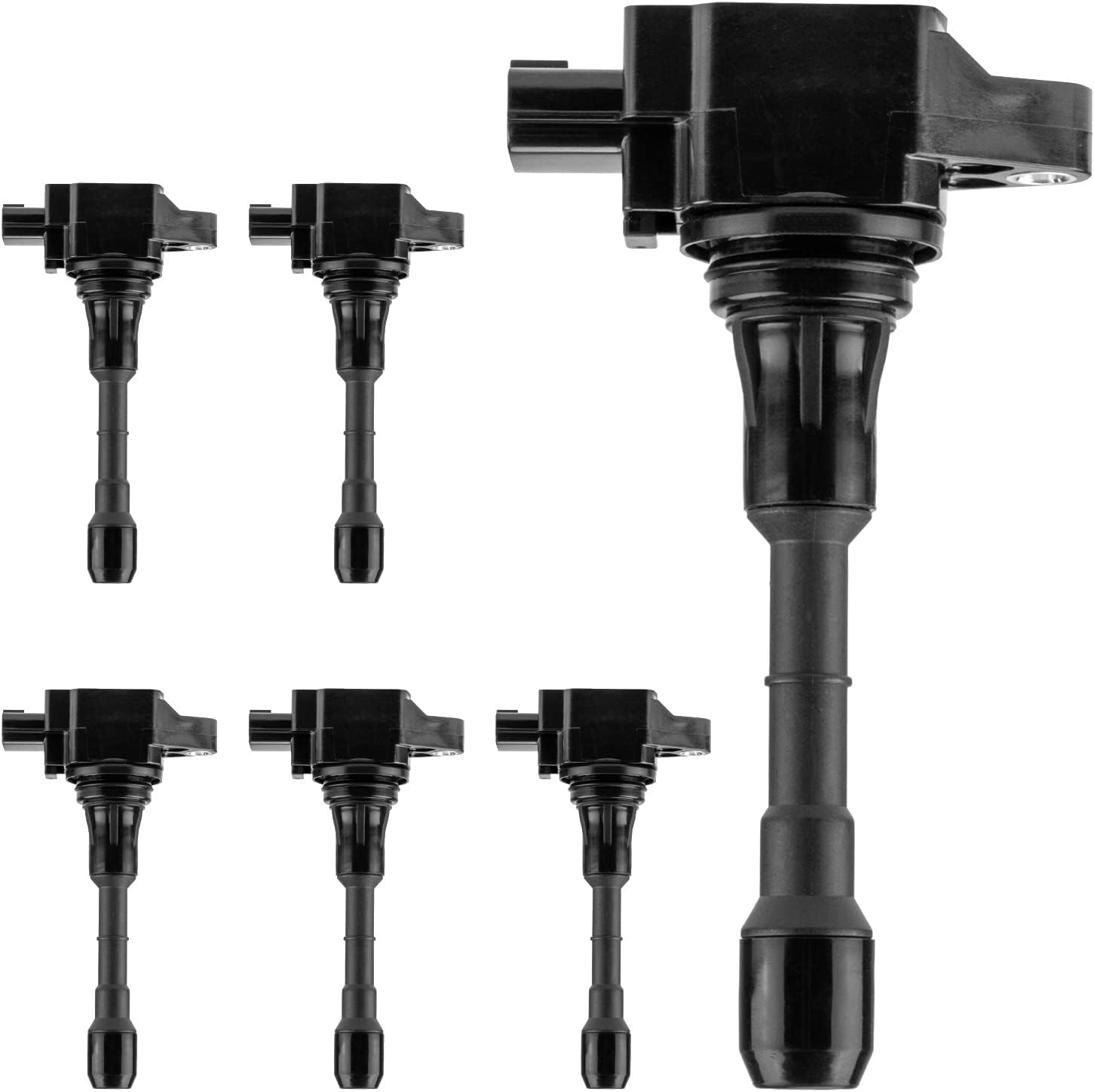 PHILTOP Ignition Coil Packs, Compatible with Murano Pathfinder Maxima QX60 Quest Altima G35 JX35 EX35 FX35 350Z G25 M35 Q50 M35h Q70 3.5L, UF550 Ignition Coil