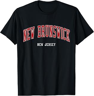 New Brunswick New Jersey College University Style T-Shirt