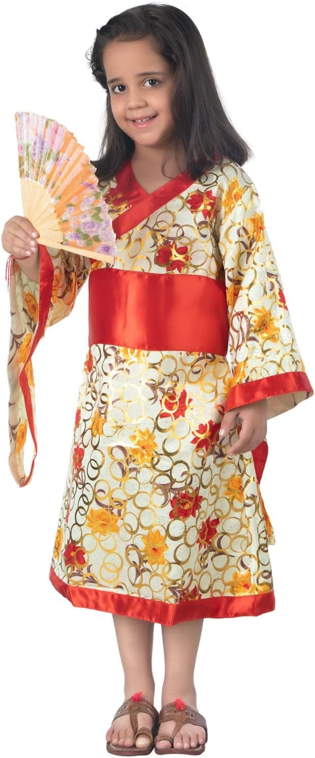 BookMyCostume Japanese Girl Kimono International World Costume 3-4 years