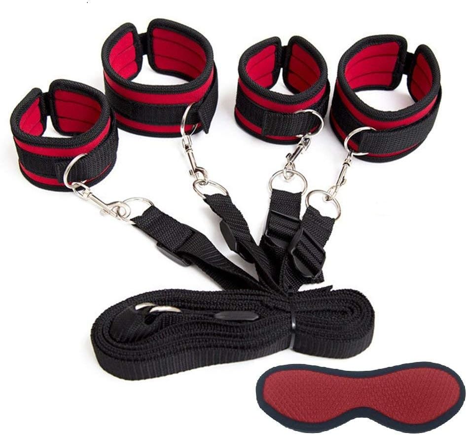 New Red 6pc Fancy Dress up Costume Set Hen's Night Party Favours