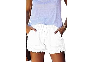 Comfortable Womens Lightweight Casual Short Pants