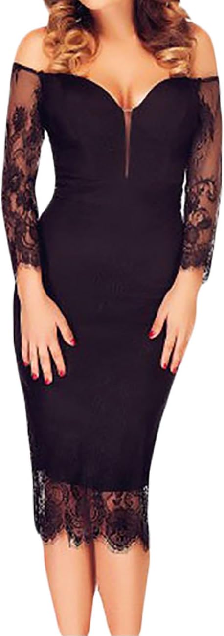 Toocool Women's Body Con Dress - Black - One size