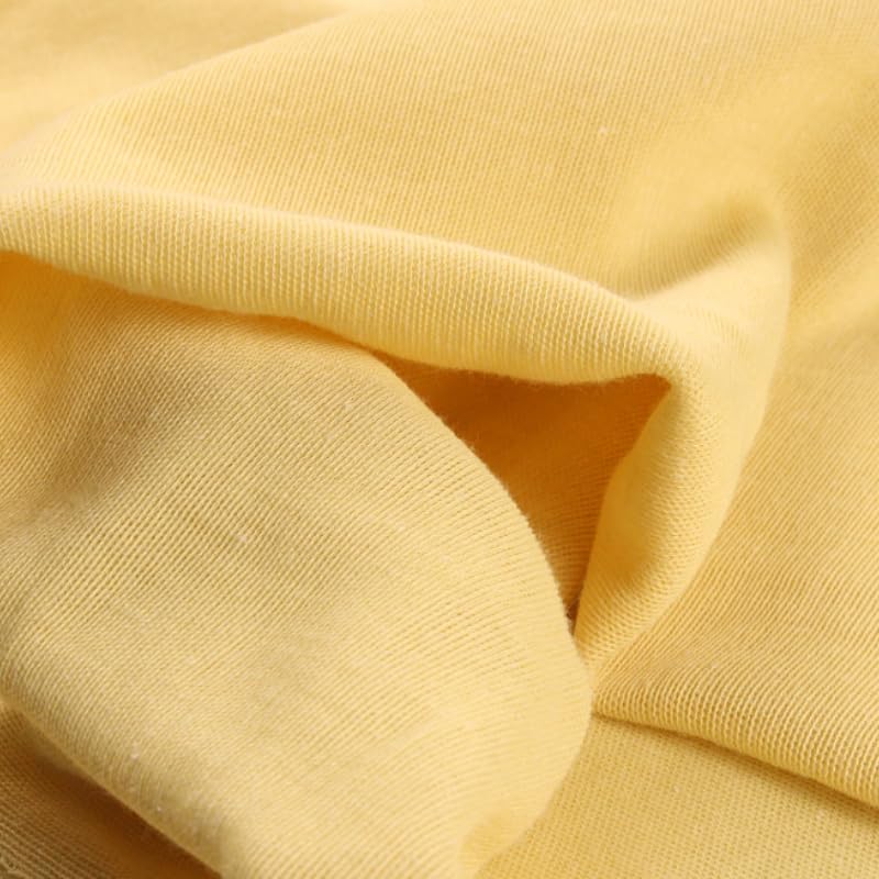 XLJP Nylon Knitted Fabric, Kevlar Cloth Yellow Aramid Fiber Fabric for DIY Clothing, 150cm Width, 30cm/50cm/100cm Length for Choose (Size : 100cm x 150cm, Color : 180g)