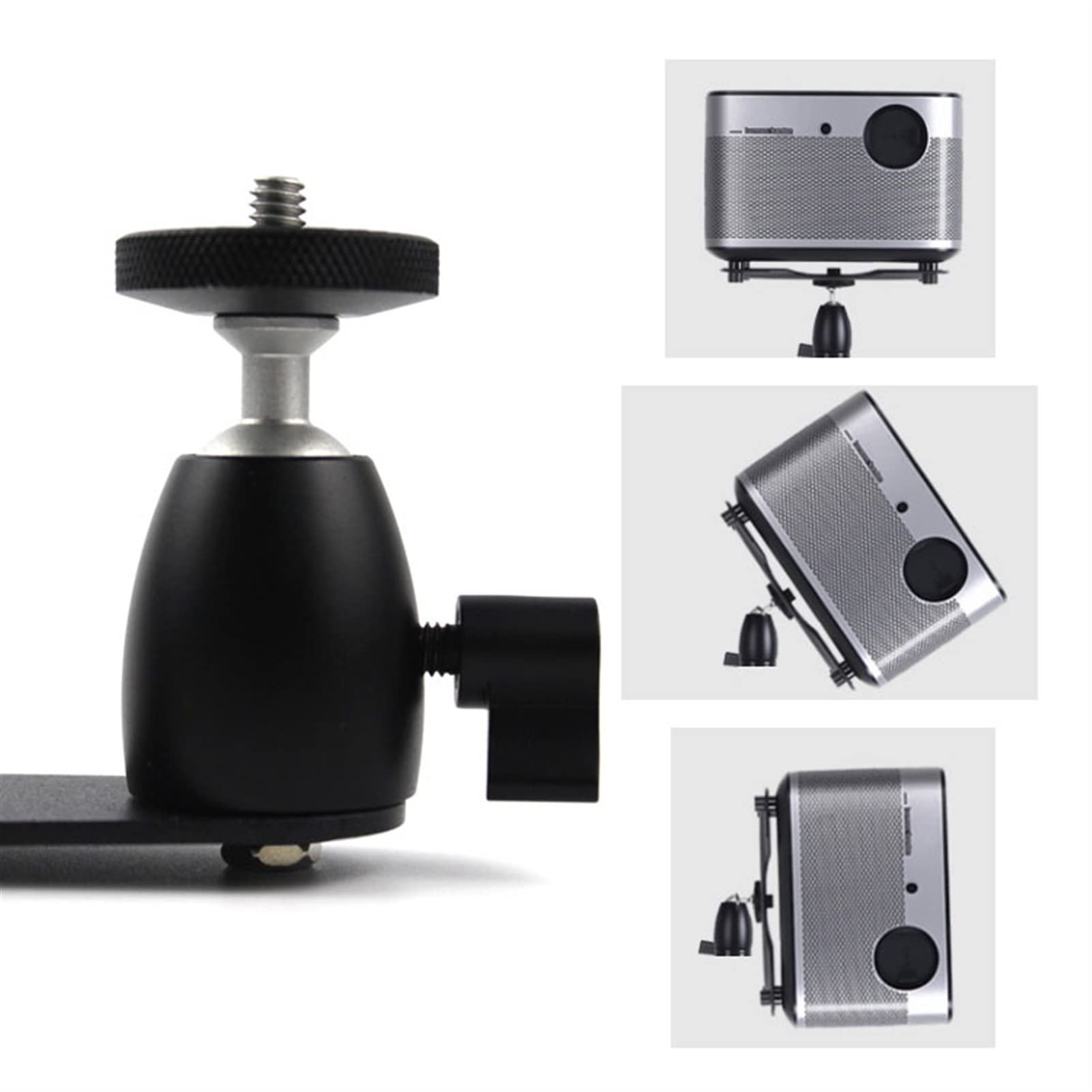 TOMYEUS Supporti del proiettore PROGETTORE RACCHETTO CAPEDE Camera Camera da LEDAGGIO SOGGIORO della Parete Pesante Stand proiettore Micro Universal Proiettore Scaffale Nero Accessori per proiettori