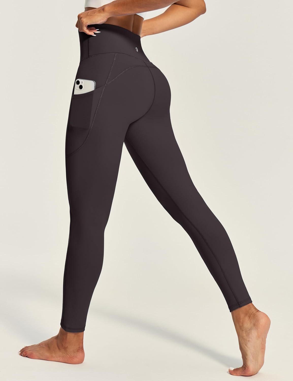 IUGA Fleece Lined Leggings Women Thermal Leggings for Women Winter Warm Tights High Waisted Hiking Yoga Pants with Pockets