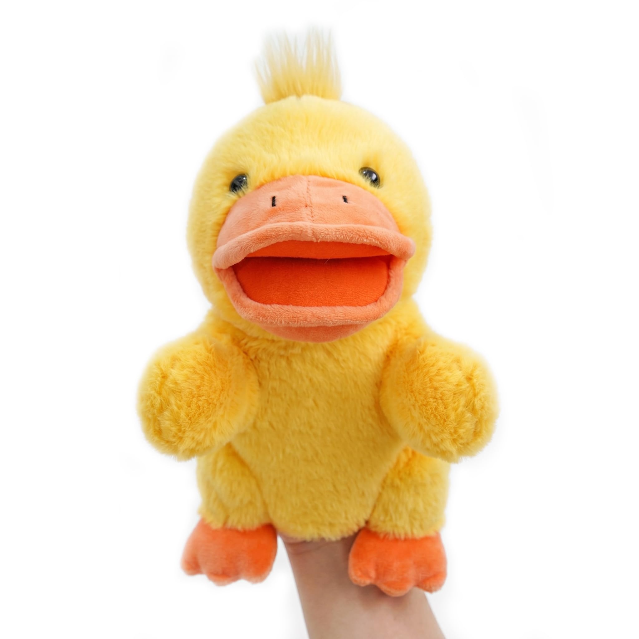 LOMTRATS 2026 Animal Hand Puppets for kids,Toddler Includes Wolf Tiger Lion Monkey So on Movable Open Mouths, Perfect for Storytelling,Teaching,Preschool,Birthday Gifts