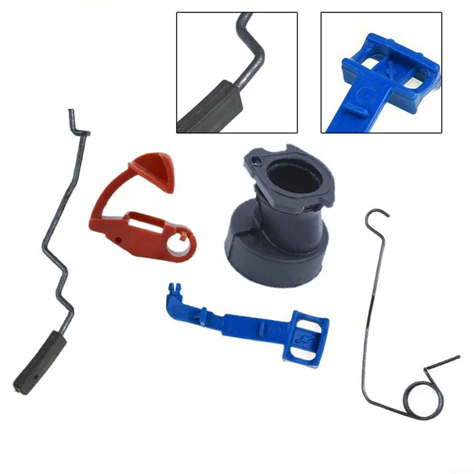 Kit di riparazione per collettore di aspirazione, acceleratore, asta di controllo, kit di riparazione per motosega 340, 345, 346XP, 350, 351, 353, 357, 357XP, 359, set di componenti di