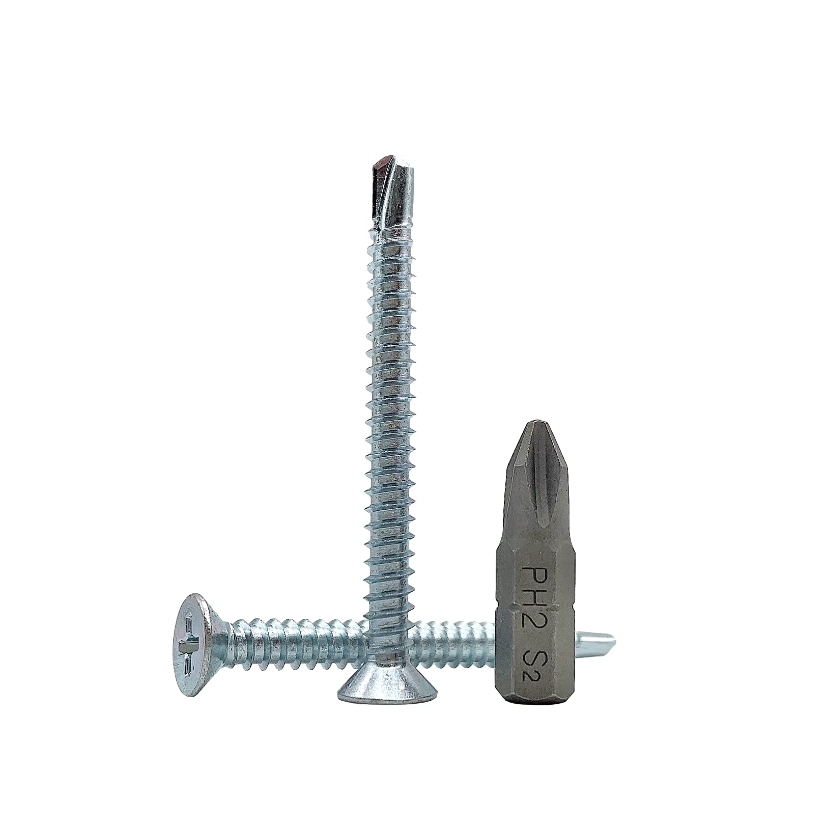 Viti Autoperforanti SKIR'CO 4,8x80mm Zincate - 50 Pezzi Con Testa Phillips Per Lamiere E Legno - Foto 8
