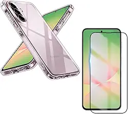 Capa Capinha Anti Impacto + Película Premium 9D Cerâmica Compatível Com Samsung Galaxy A56 5G - (Hard Glass Store)