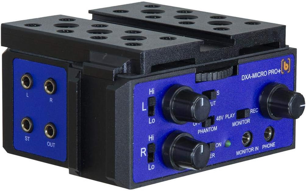 BeachTek DXA-Micro-PRO+ Active Audio Adapter for DSLRs and Camcorders