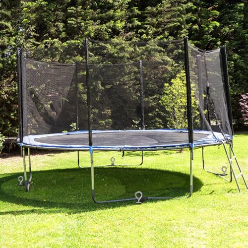 Image of Trampoline Anchors - Heavy Duty Trampoline Stakes - Ground Anchors Resistant High Wind - Ground Stakes Heavy Duty with Straps