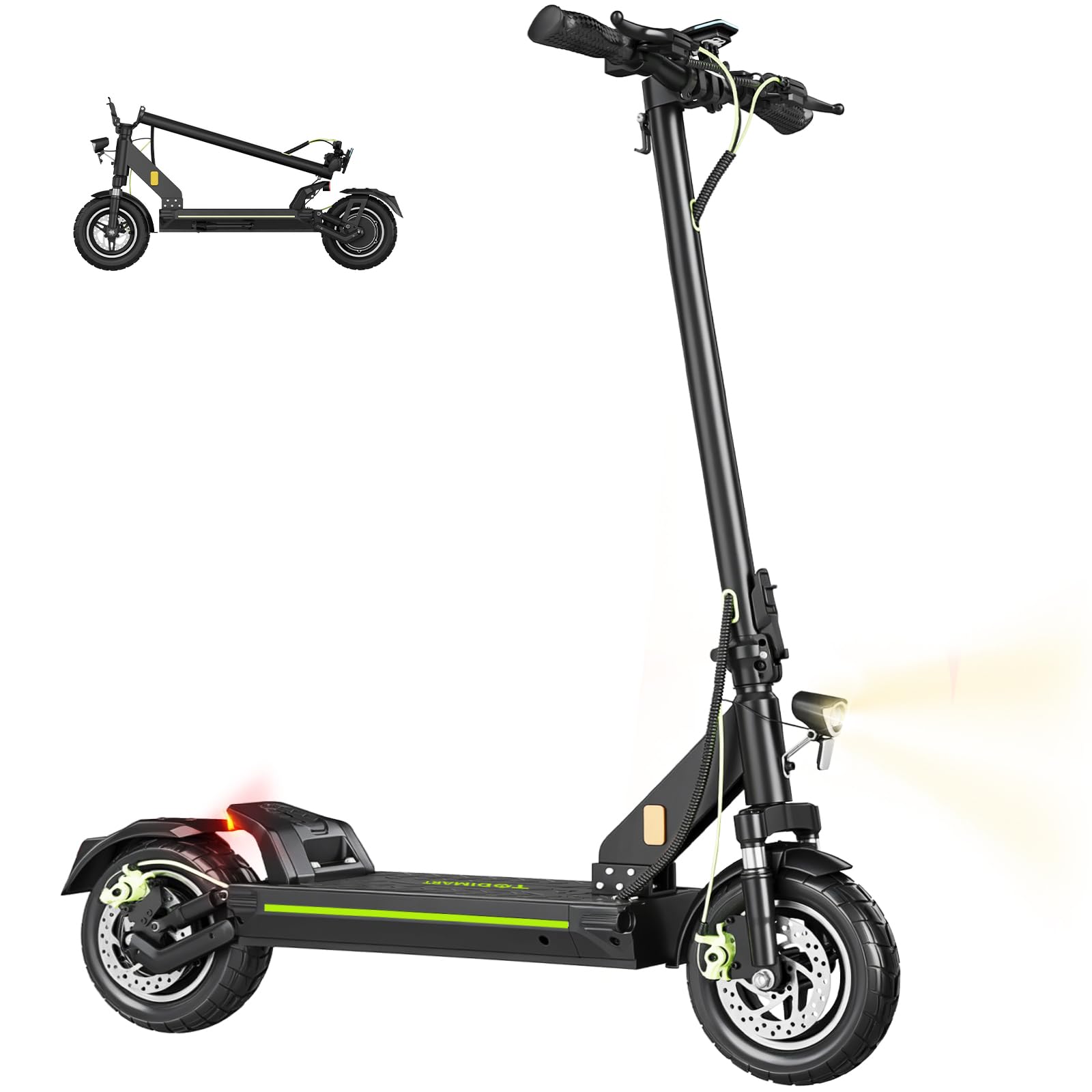 E Scooter mit Straßenzulassung D6 ABE, 55-90 km Reichweite, APP Steuerung