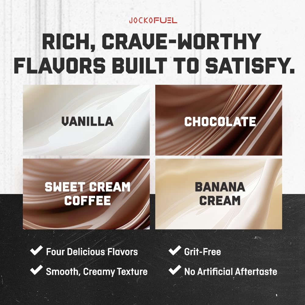 Jocko Mölk 30g Grass Fed Protein Shakes – No Added Sugar Protein Drinks KETO Friendly - Ready to Drink 12 FL Oz (Pack of 12) Banana Cream - Image 5