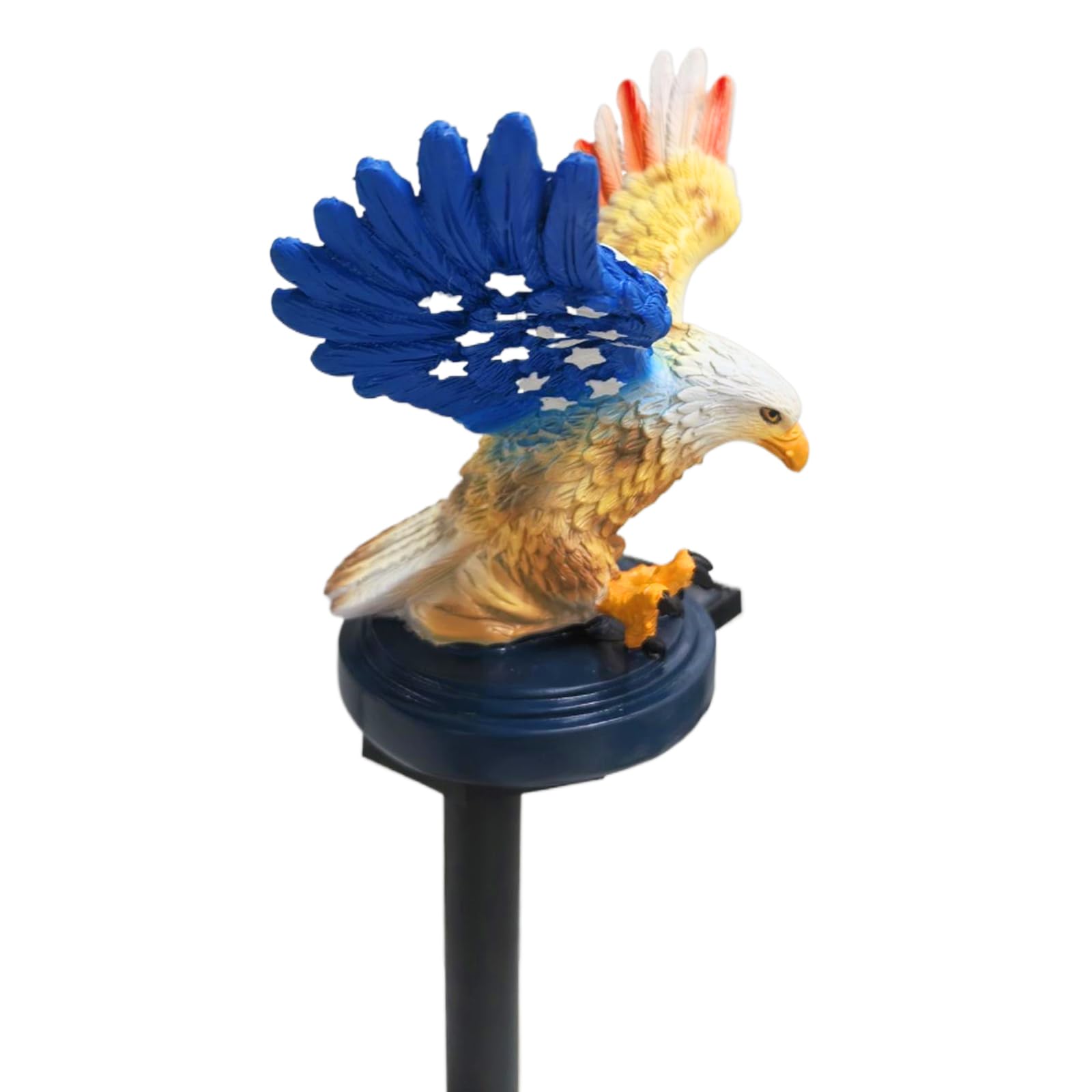 Solar Eagle Garden Light Waterproof Solar Powered Eagle Stake Light 4th of