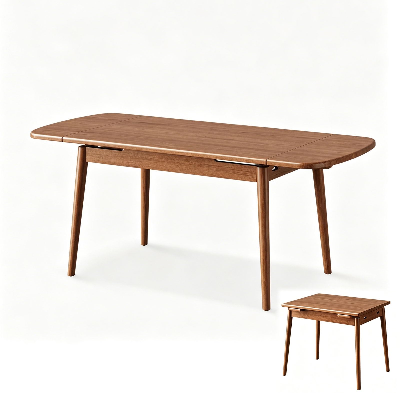 Mesa plegable extensible para apartamentos pequeños y cenas familiares en cocina