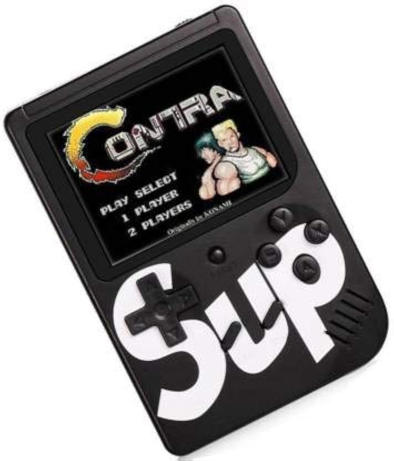 Drumstone 【Special Offer Deal with 15 Years Warranty】 Classic 400-in-1 Video Game Console with Battery: Handheld Retro Gaming Device, Ideal Toy for Kids (Multicolor) - Pack of 1