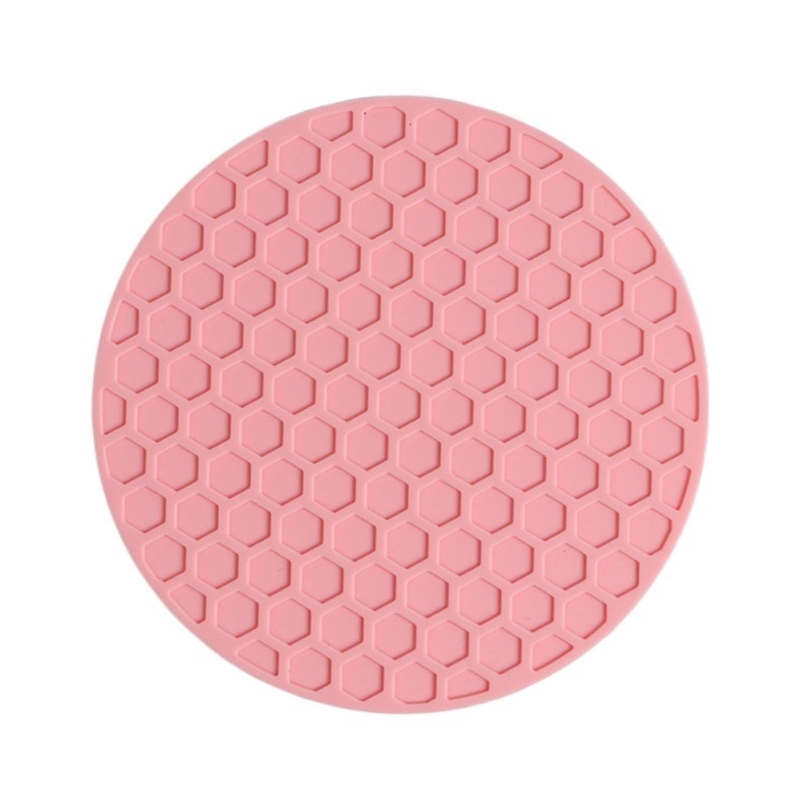 10Pcs Cup Coaster Silicone Pad Slip Insulation Mat Hot Drink Holder Mug Stand for Cap(Color6)