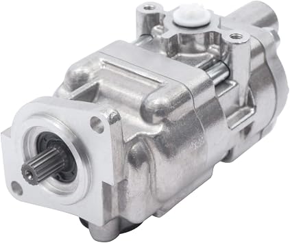 Hydraulic Pump T1150-36440 Aluminum Steel Hydraulic Pump Fits Kubota L2800DT, L3130F, L3240DT, L4300DT