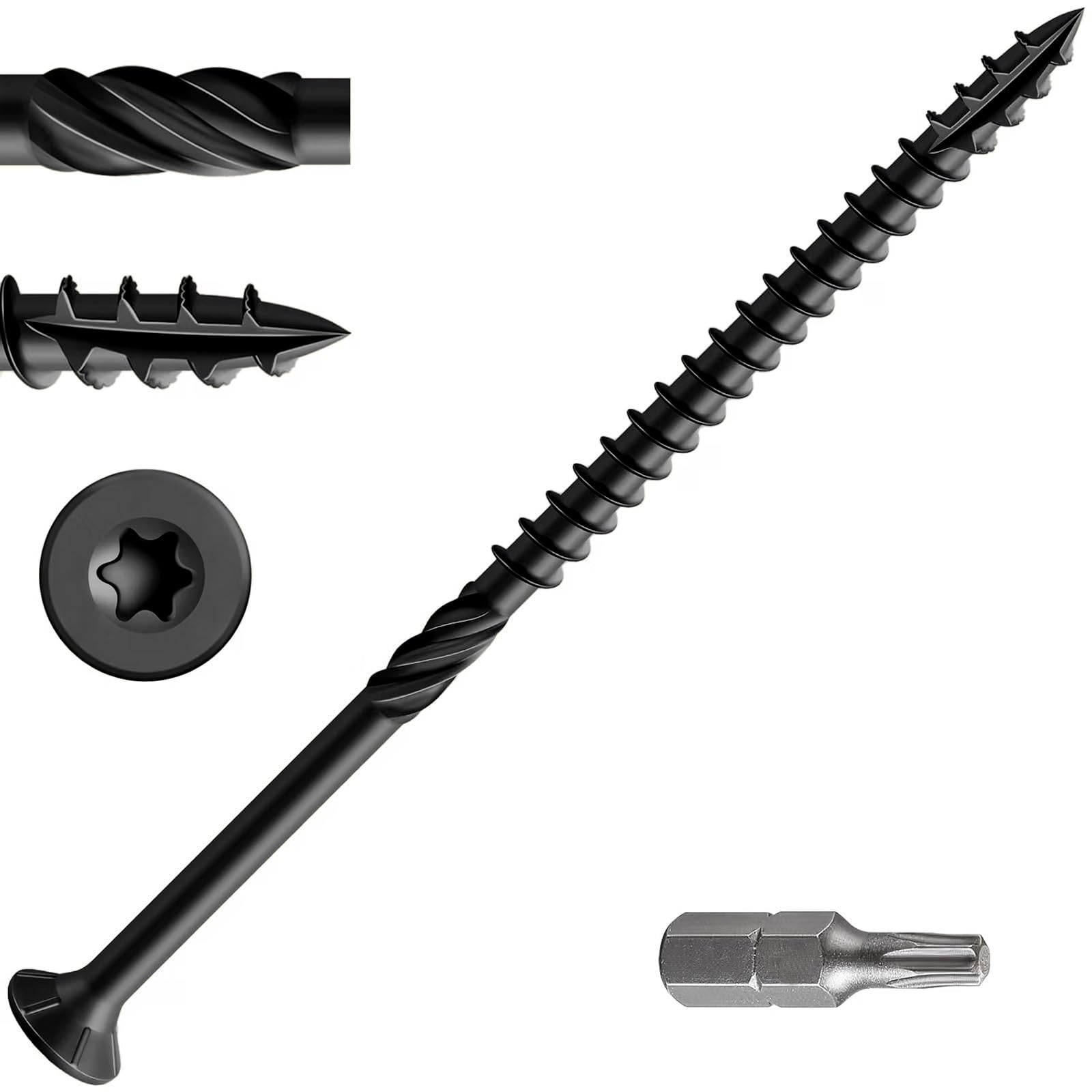 Wensilon Deck Screws - 137PCS Bronze Exterior -12 Wensilon Deck Screws - 137PCS Bronze Exterior -12