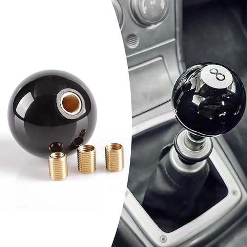 Miniatura 1 de 1 manija de palanca de cambios para automóvil, bola de billar personalizada de 2.16 pulgadas, mango de cambio manual en 8 formas, accesorio general