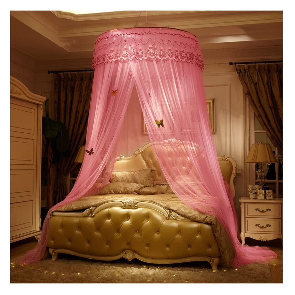 Auvent de lit moustiquaire OKUOKA pour chambre à coucher style romantique A2