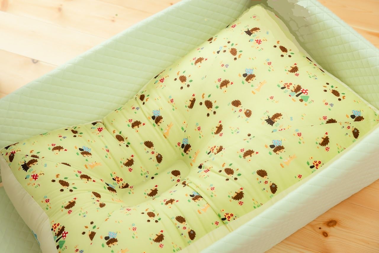 Amazon.co.jp: ベビハグ 天使の寝床 おひなまきセット (ミントグリーン  