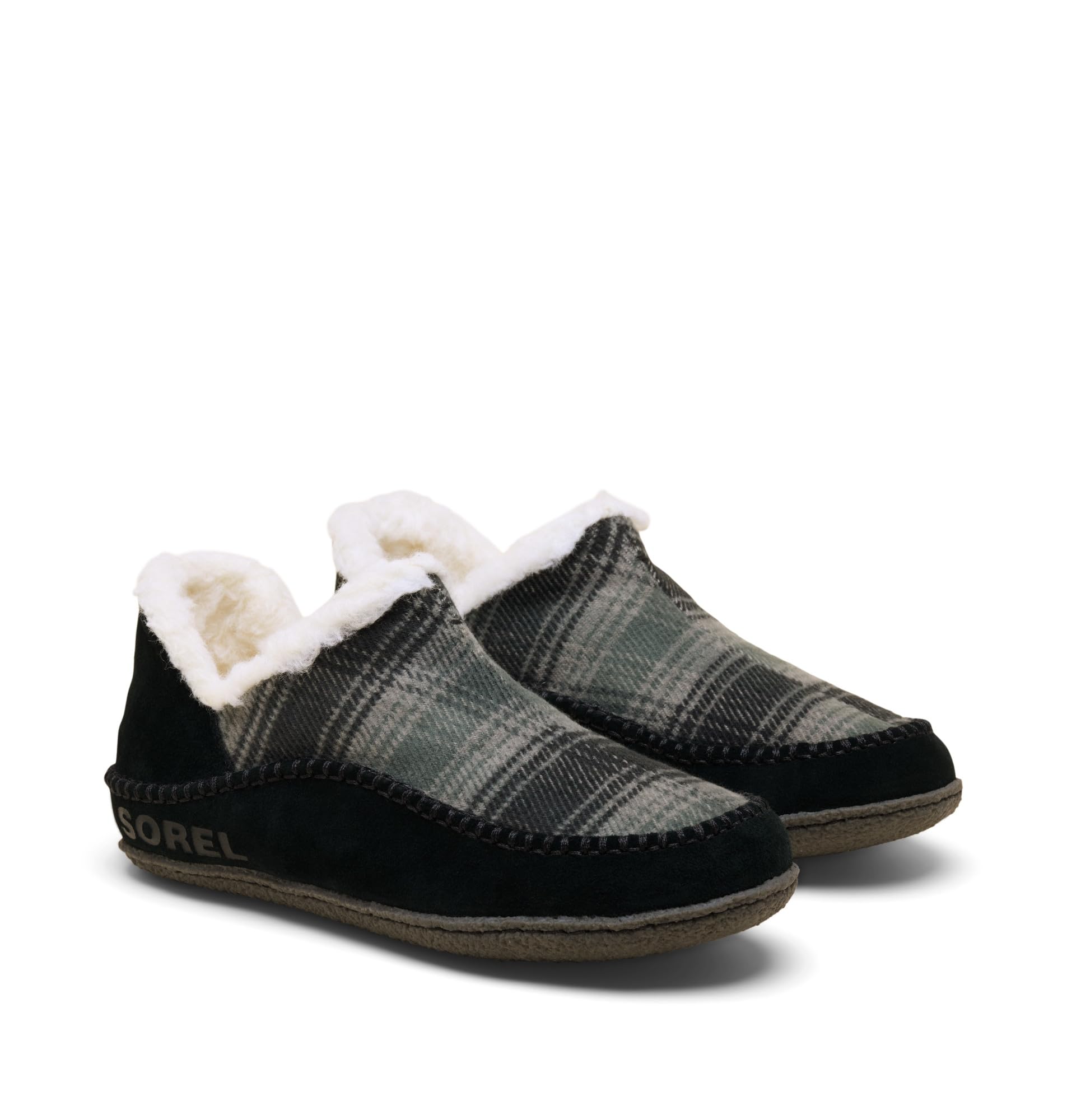 Image secondaire de Pantoufles Sorel Manawan II en daim avec doublure en fausse fourrure