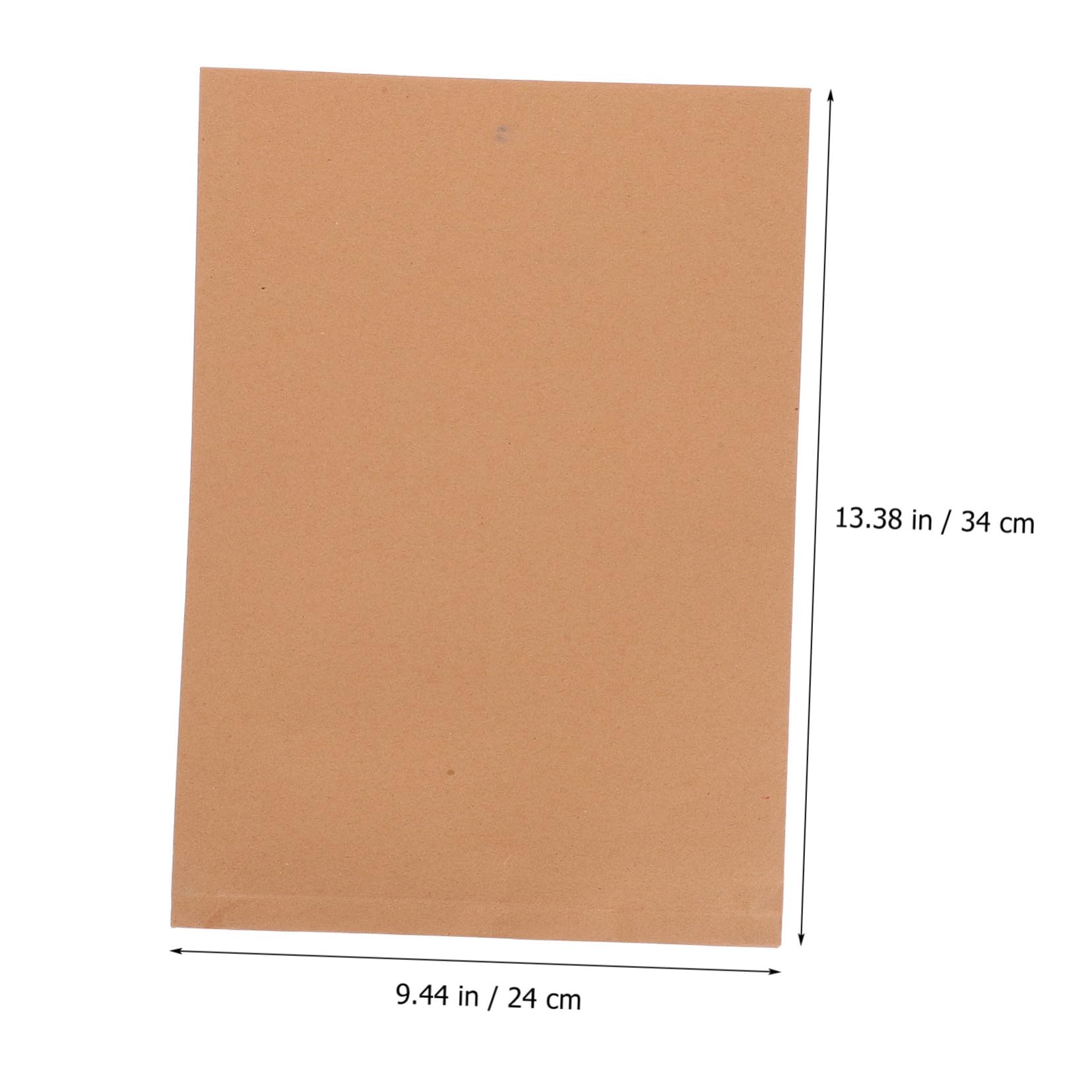 iplusmile 25piezas Cartera de Papel Kraft Organizador de Documentos Carta Carpeta de Archivos para Papelería de Oficina Bolsa para Documentos sobre Portafolios de Papel Kraft Unidades