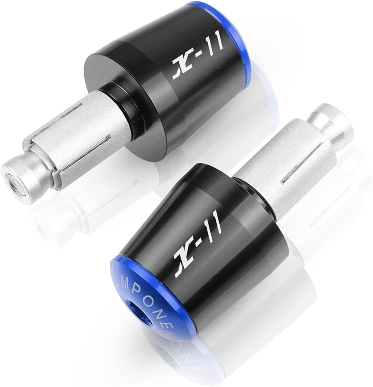 Bar Ends Motorcycle Accessories Handlebar Hand Grips Handle Bar End Cap Compatible with Hon Da X-11 X11 1999-2002