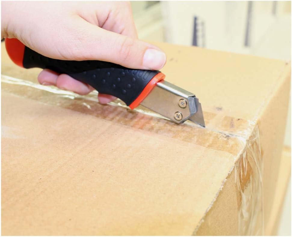 BLADE KING Heavy Duty 6.5" Snap Blade Utility Knife With Extra Blades: CR-18003