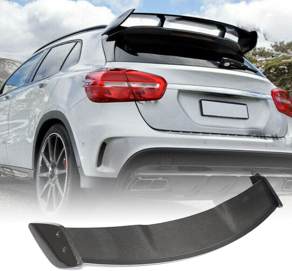 Carbon Fiber Rear Trunk Spoiler for Mercedes Benz GLA Class X156 2013-2019 GLA180 GLA200 GLA250 GLA45 AMG Highkick Rear Roof Lip Window Spoiler Factory Outlet