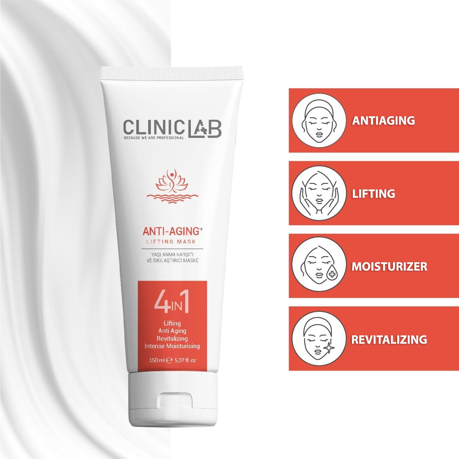 Clınıclab Yaşlanma Karşıtı Ve Sıkılaştırıcı Maske 150 Ml