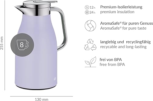 Miniatura 6 de Alfi Skyline - Jarra de lavanda (0.4 x 6.3 x 10.0 in), color mate