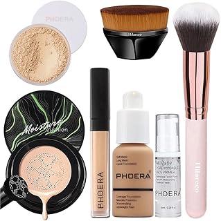 PHOERA - Juego de maquillaje de cobertura com...