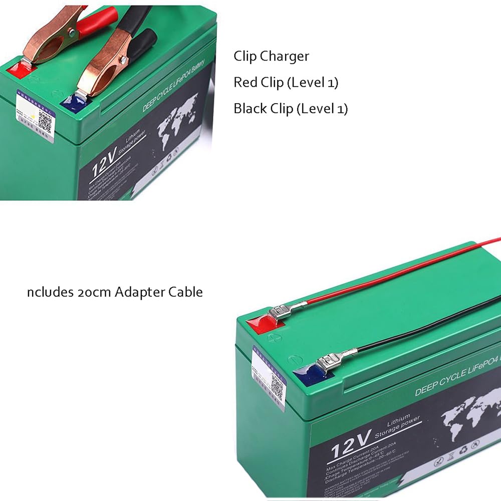 Batería de Litio para pulverizador eléctrico de 12 V, 6 Ah, 8 Ah, 10 Ah, 12 Ah, 14 Ah, 16 Ah, 18 Ah y 20 Ah, para iluminación Exterior y Almacenamiento de energía.