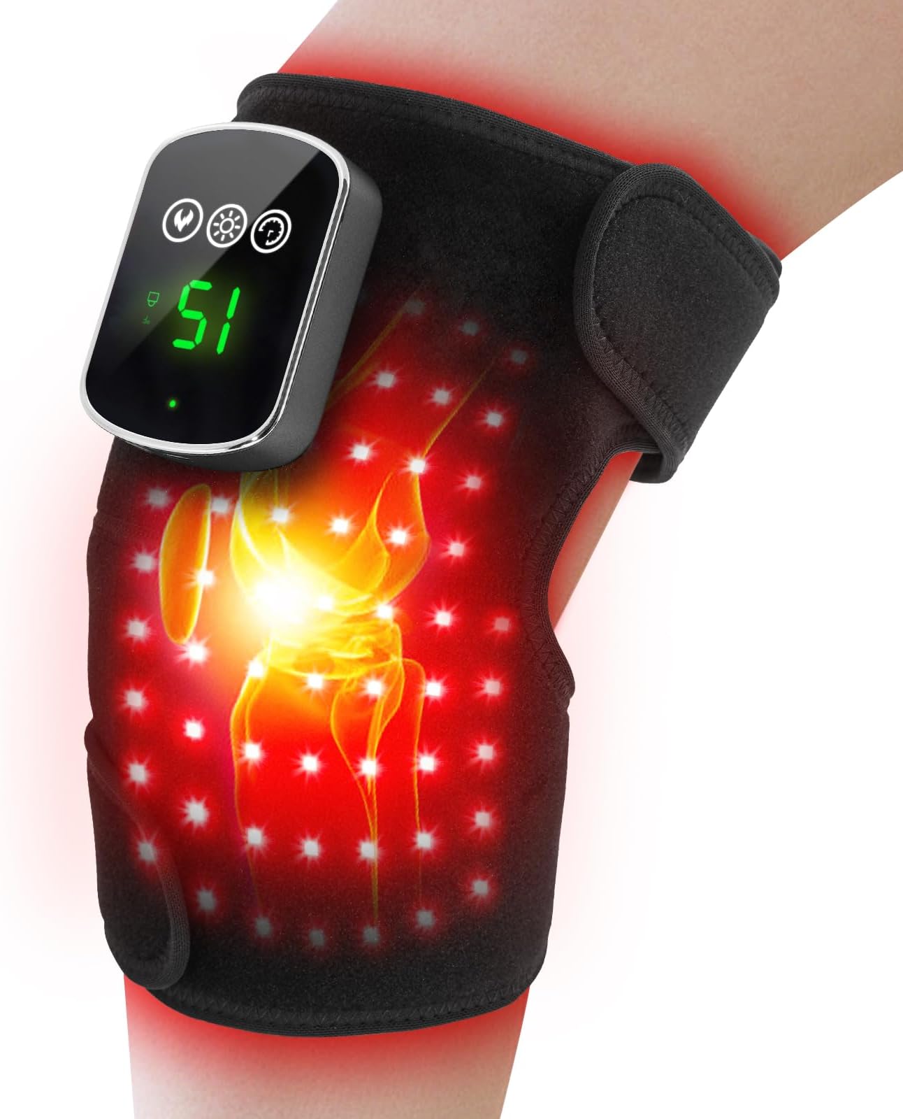 Red-Light-Therapy for Knee Near in-frared-Red-Light Heating Device for Body/Joint/Elbow/Shoulder 660nm&850nm