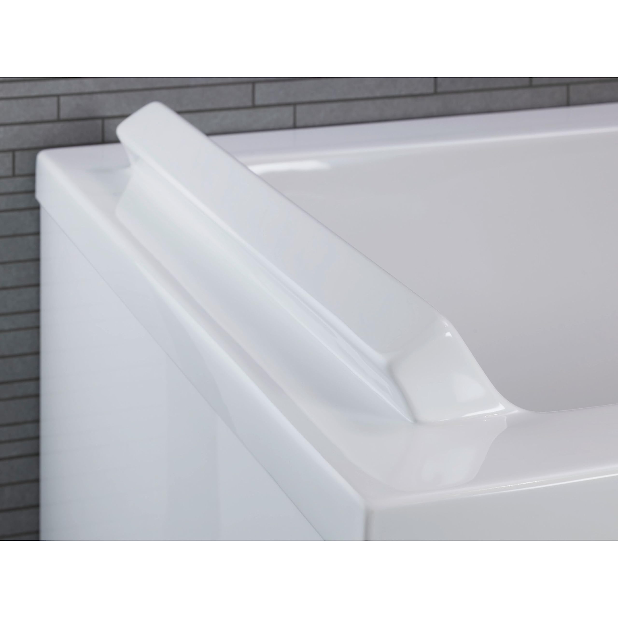 Duravit Baignoire Starck rectangulaire 170x75cm, un fond incliné, 700335, à encastrer, 700335000000000