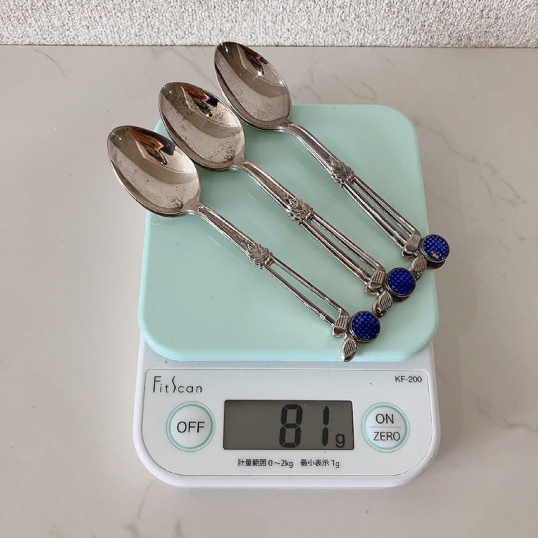 銀製 ゴルフクラブモチーフのシルバースプーン 6本　81ｇ 銀製 ゴルフクラブモチーフのシルバースプーン 6本 81g