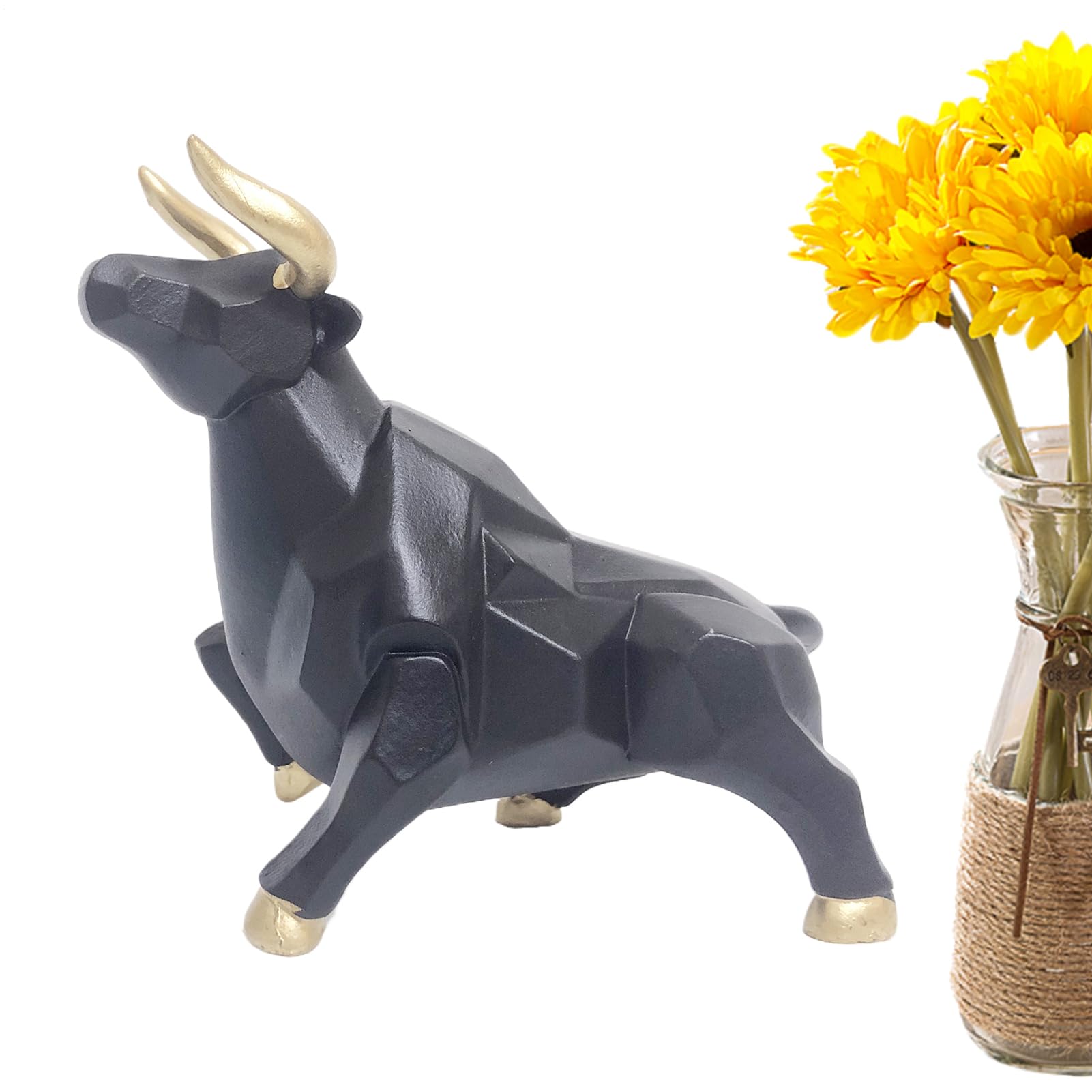 Statue de décoration de table en résine moderne pour bureau et étagère