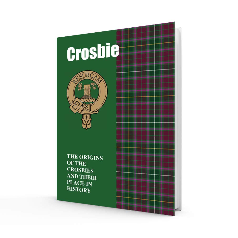 LangSyne Scottish Clan Crest Tartan Information History Fact Book - Crosbie