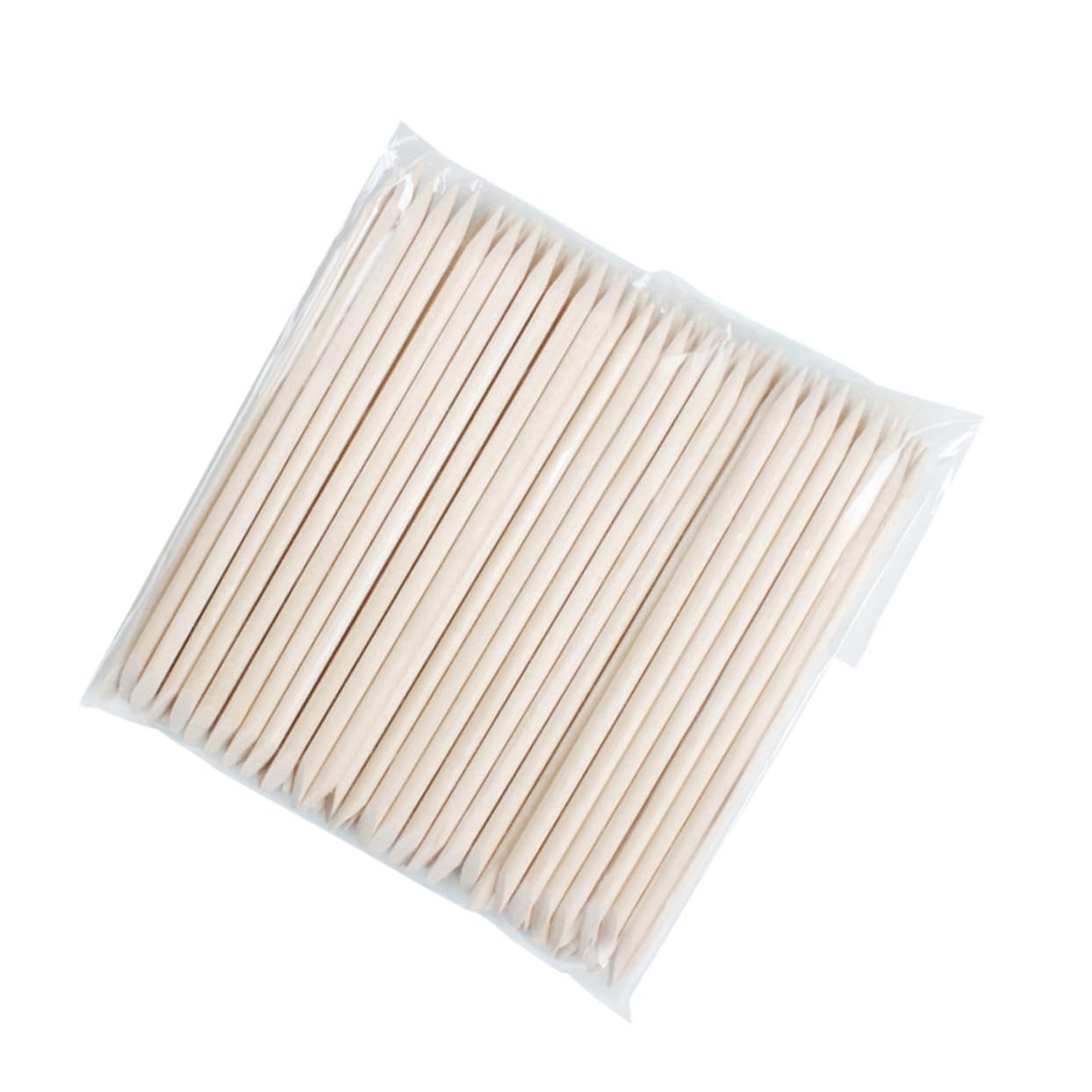 HAPINARY Nail Art Tool Set 100pcs Nail Sticks Cuticle Pusher Dead Skin Pusher Manicure Tools Rhinestone Picker