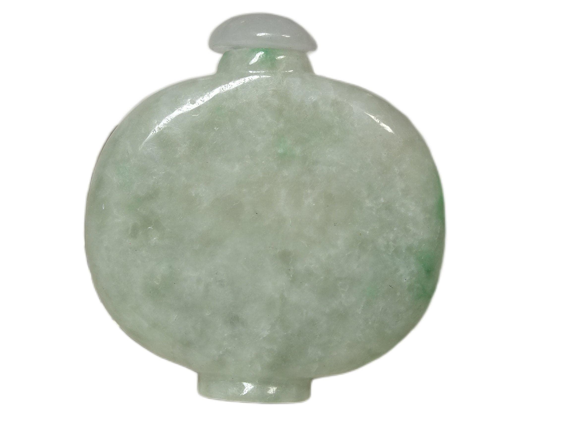 Amazon | □ミャンマー翡翠 薬瓶型置物（56mm）gg59 | ルース
