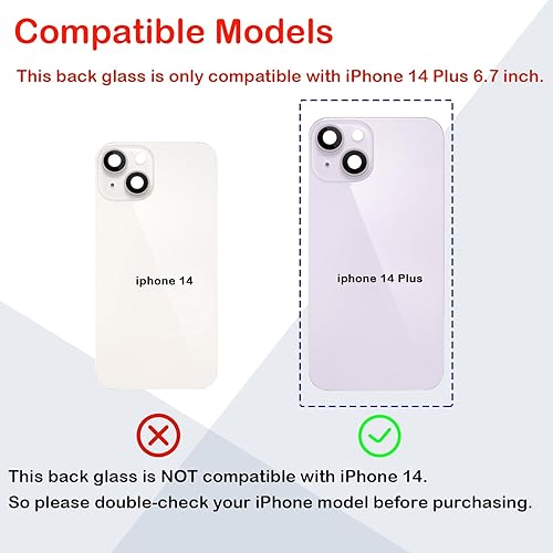 Vista 103 de Reemplazo de cristal trasero OEM para iPhone Xs Max 6.5 pulgadas con kit de herramientas de reparación profesional (gris espacial)