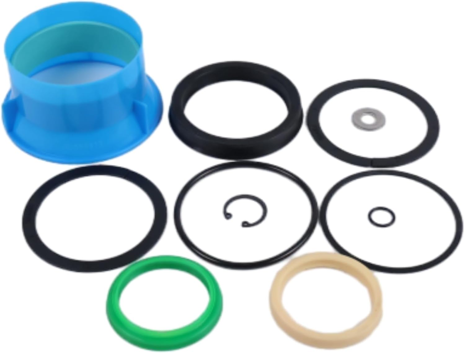 FridayParts Replacement Lift Cylinder Overhaul Seal Kit 04652-U3120-71 Compatible for Toyota Forklift 8FDU30 8FDU32 8FGU30 8FGCU30