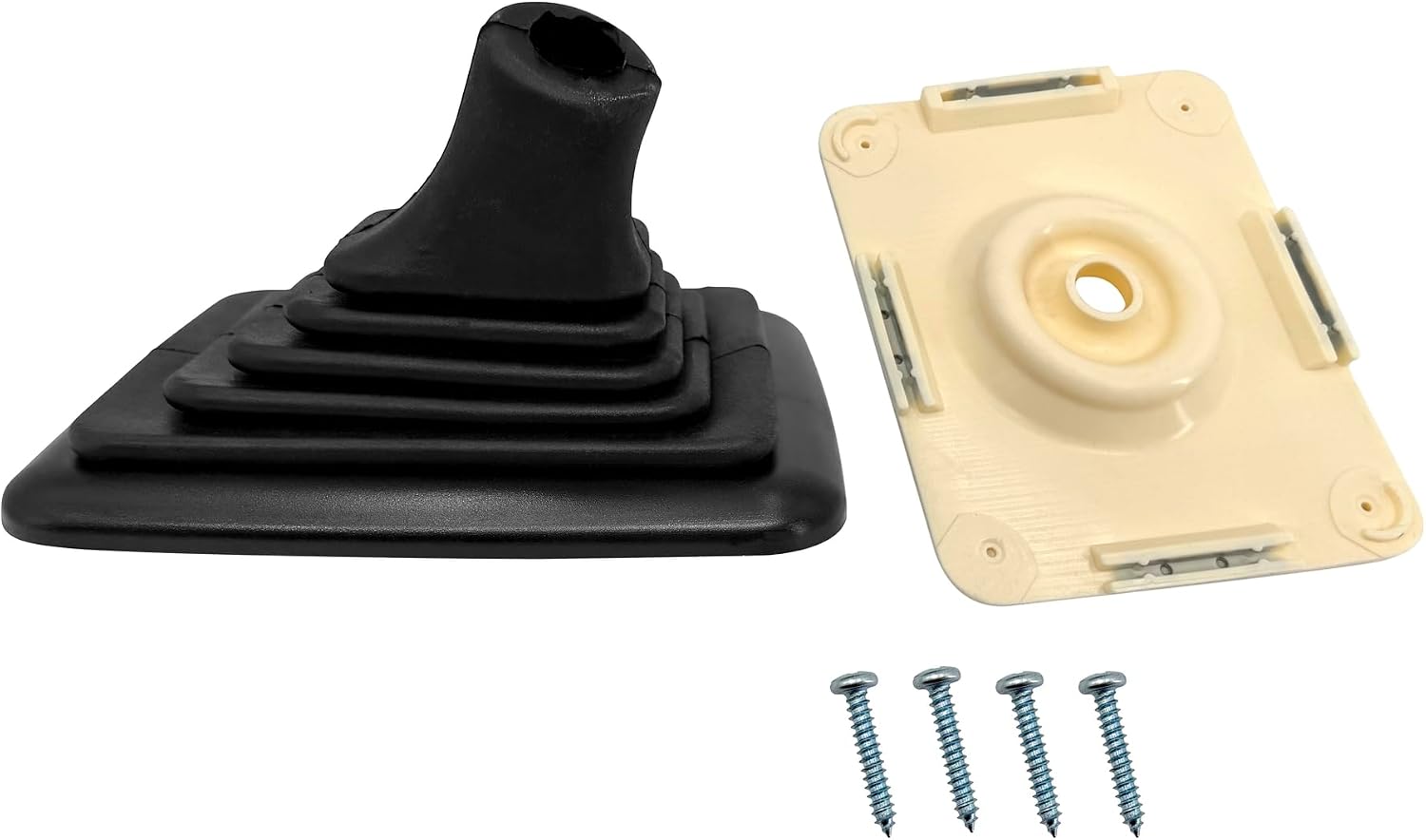 Manual Transmission Shifter Boot F81Z-7277-BB,F81Z7277BB for Ford F250/F350 Super Duty 5.4L 6.0L 6.8L 7.3L;for F450/F550 Super Duty 6.0L 6.8L 7.3L 1999 2000 2001 2002 2003 2004 2005 2006 2007