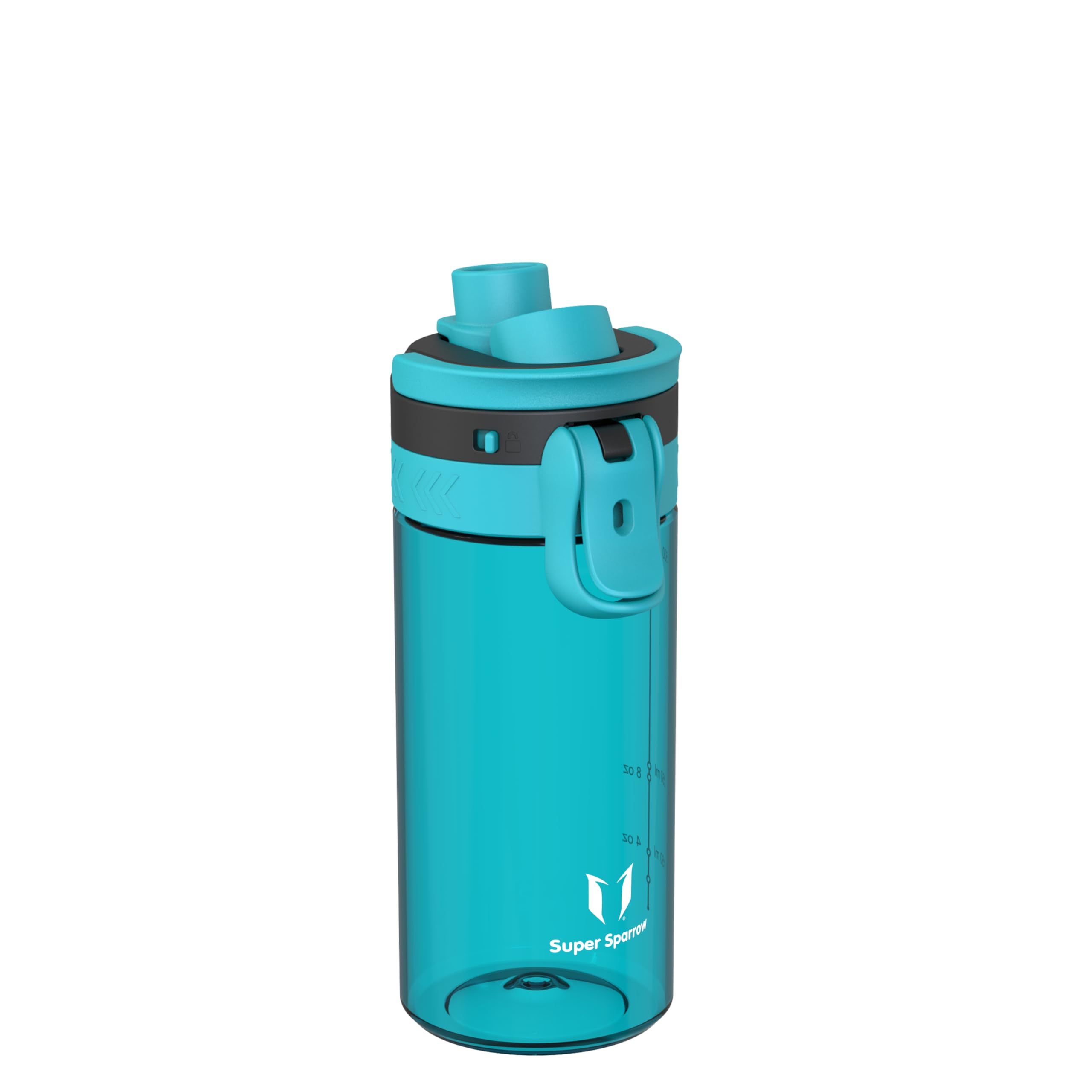 Super Sparrow Borraccia - 500ml/750ml/1L - Bottiglia Senza BPA, a Prova di Perdite - Borracce TouchGulp Flusso Rapido Con Un Clic per Scuola, Sportiva, Palestra